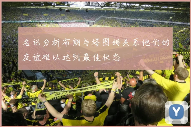 名记分析布朗与塔图姆关系他们的友谊难以达到最佳状态
